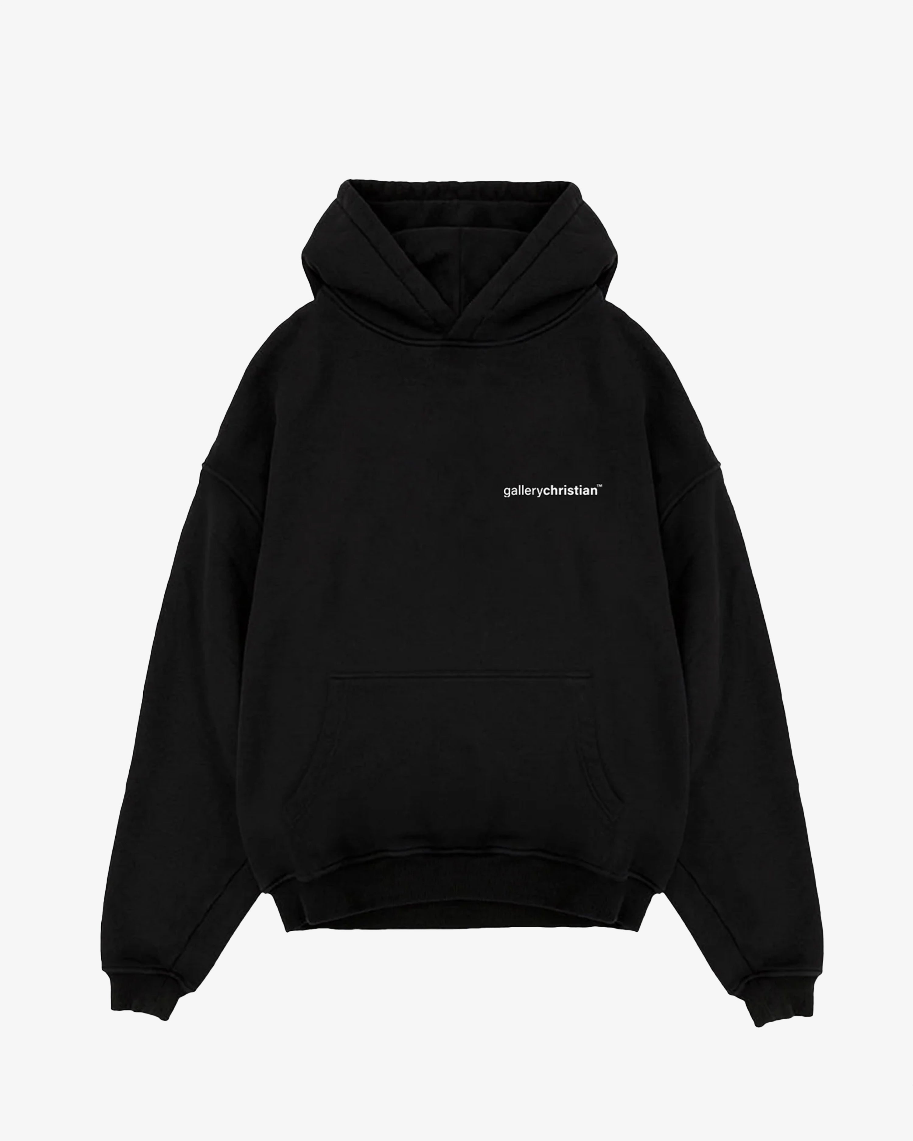 Signature Logo Hoodie Black