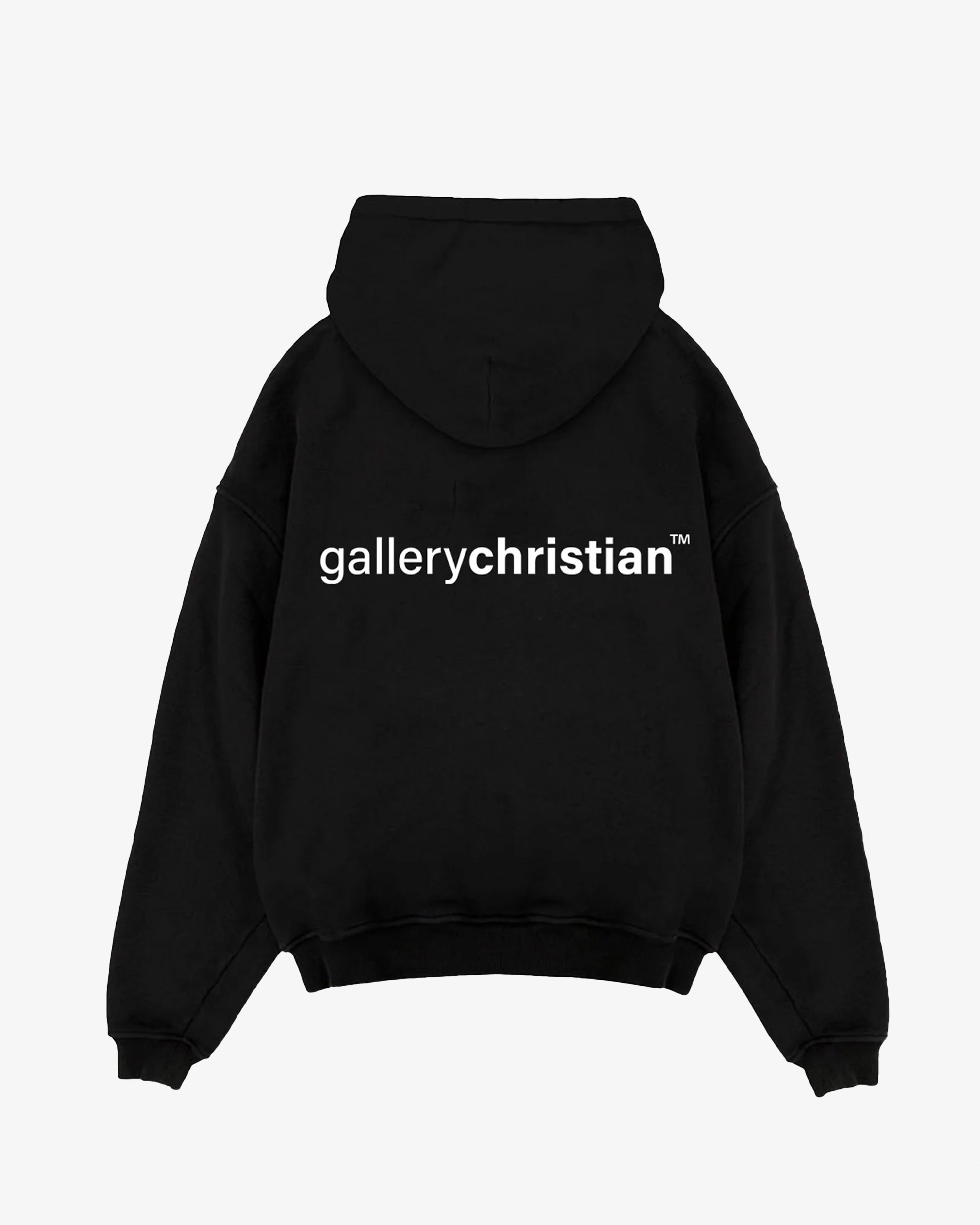 Signature Logo Hoodie Black