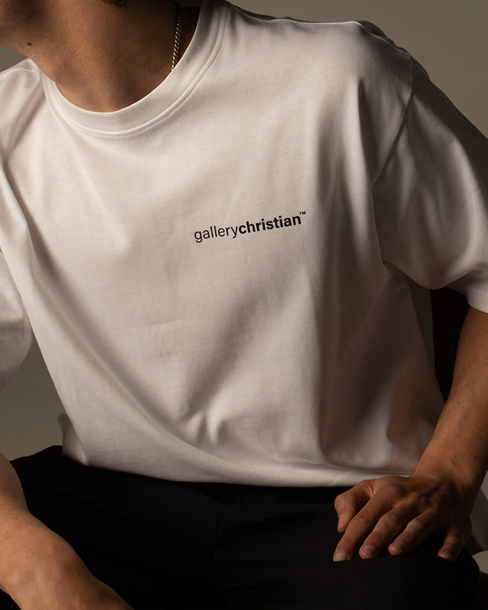 Signature Logo Tee White