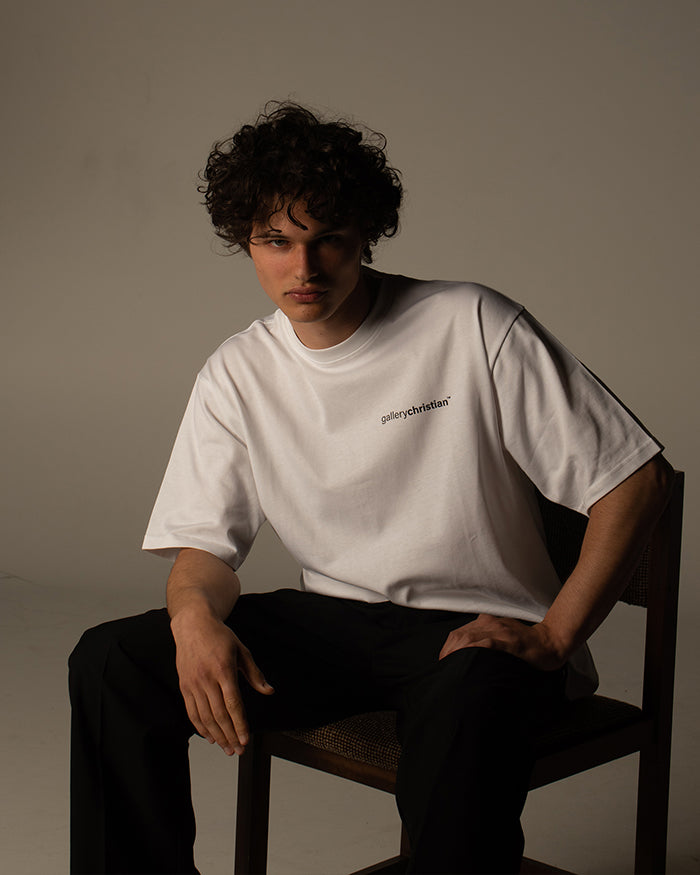 Signature Logo Tee White
