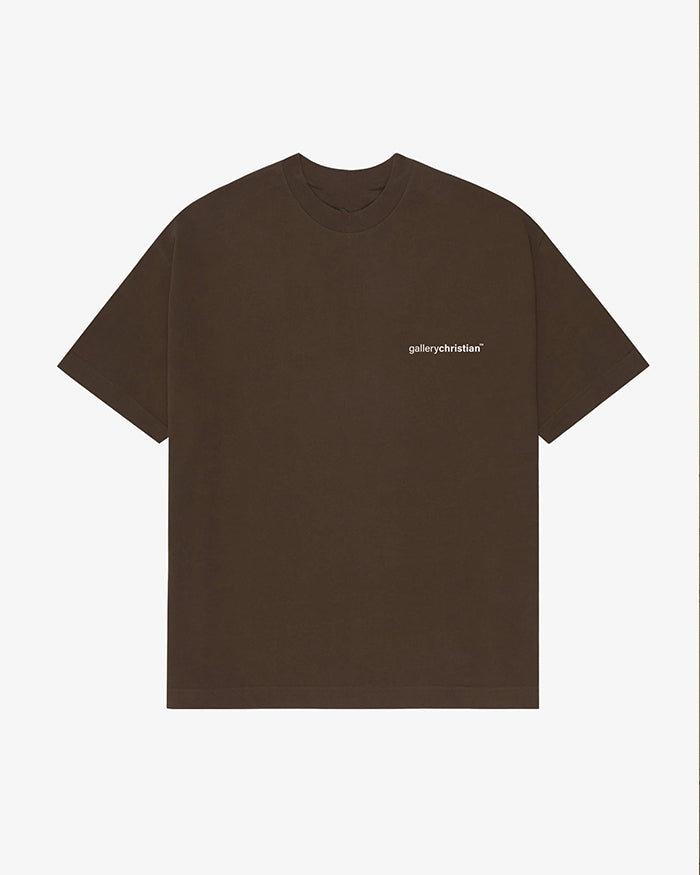Signature Logo Tee Chocolate Brown
